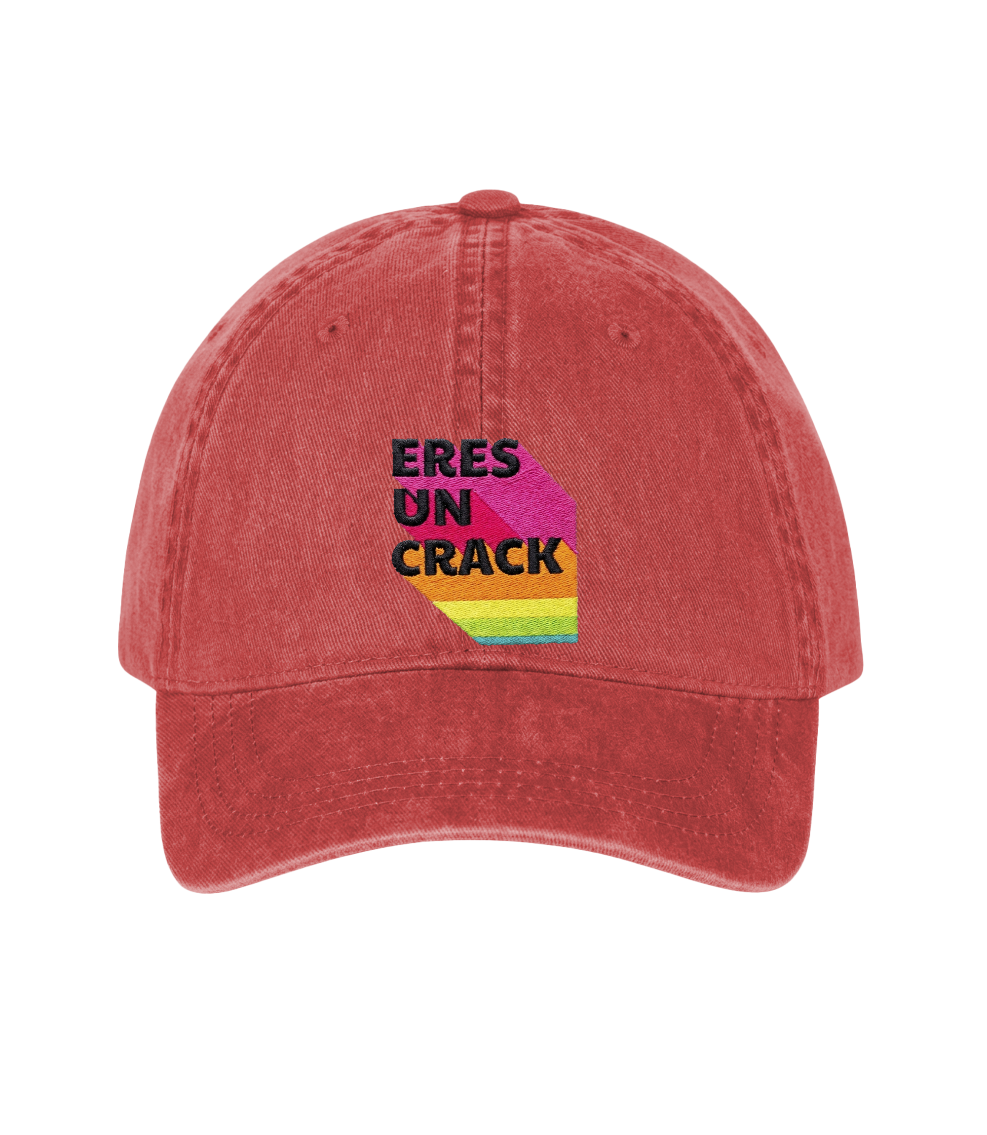 Eres un Crack - Washed Cotton Cap