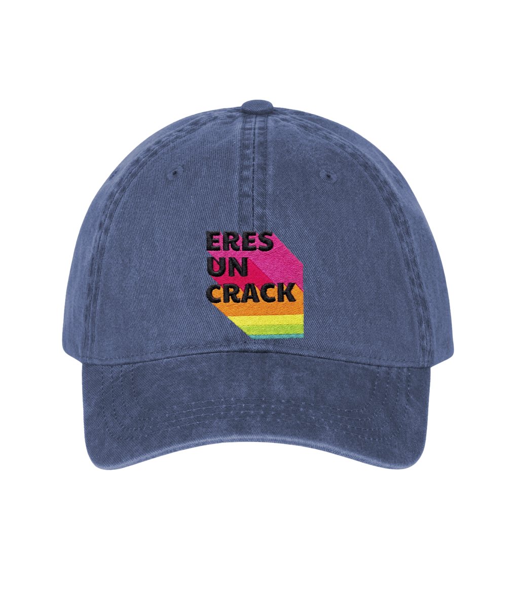 Eres un Crack - Washed Cotton Cap