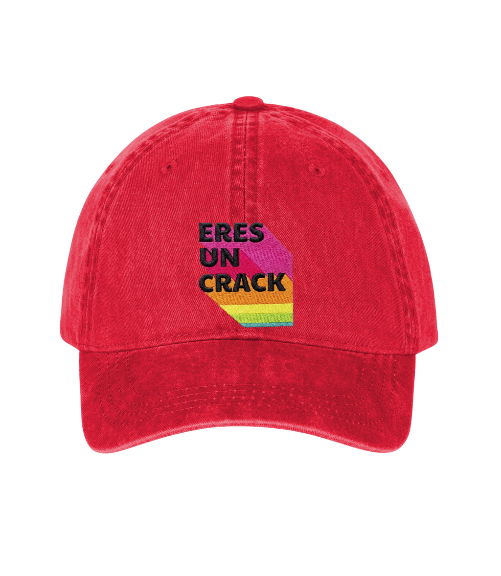 Eres un Crack - Washed Cotton Cap