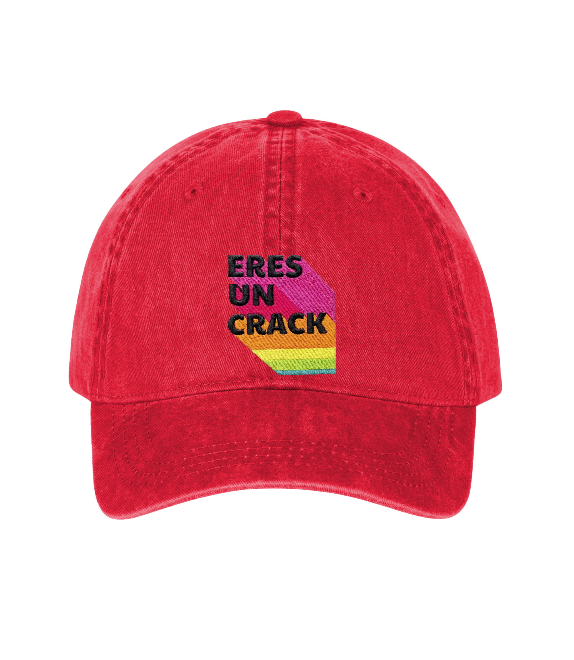 Eres un Crack - Washed Cotton Cap