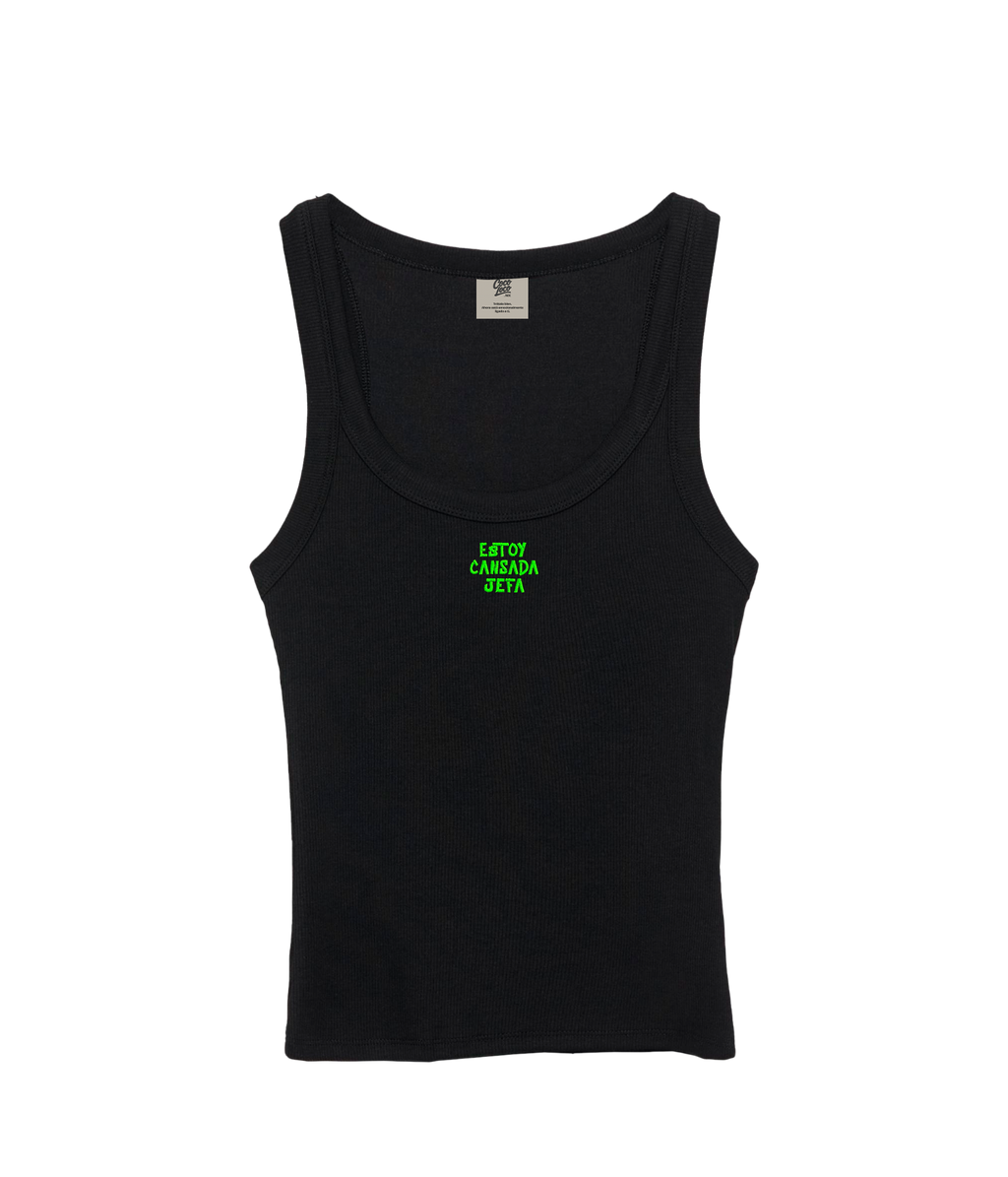 Estoy cansada Jefa - Tank Top