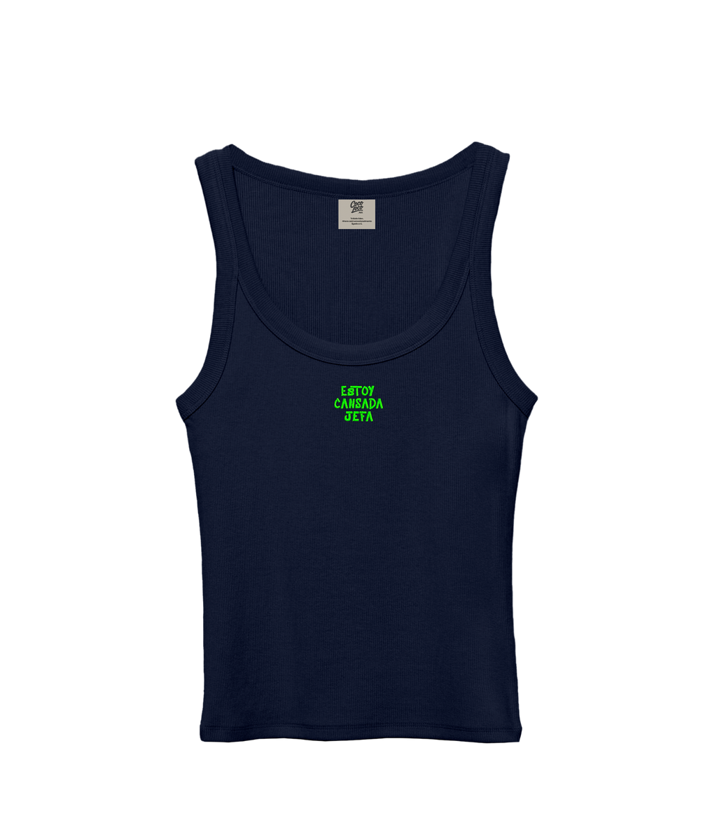 Estoy cansada Jefa - Tank Top