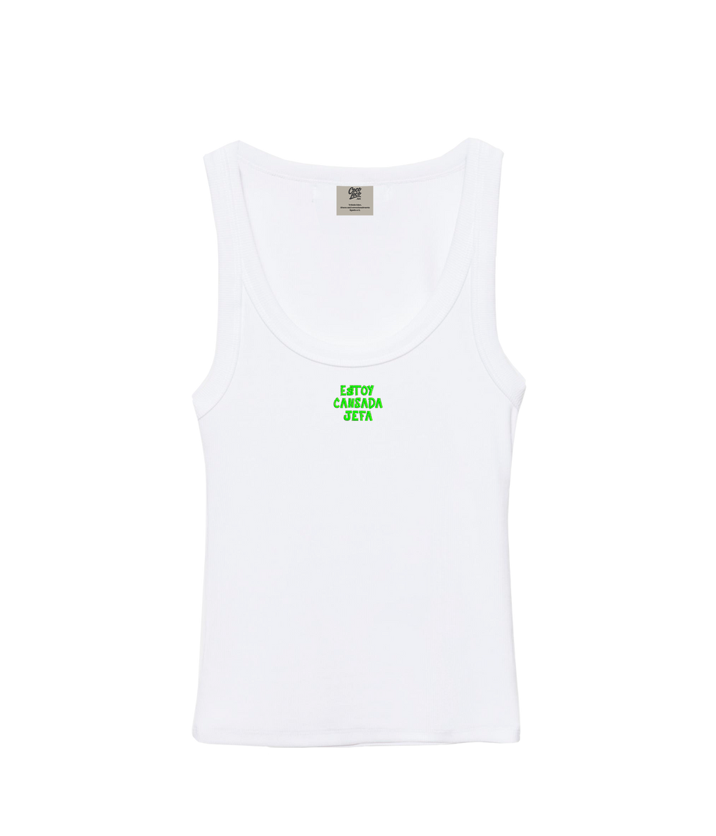 Estoy cansada Jefa - Tank Top