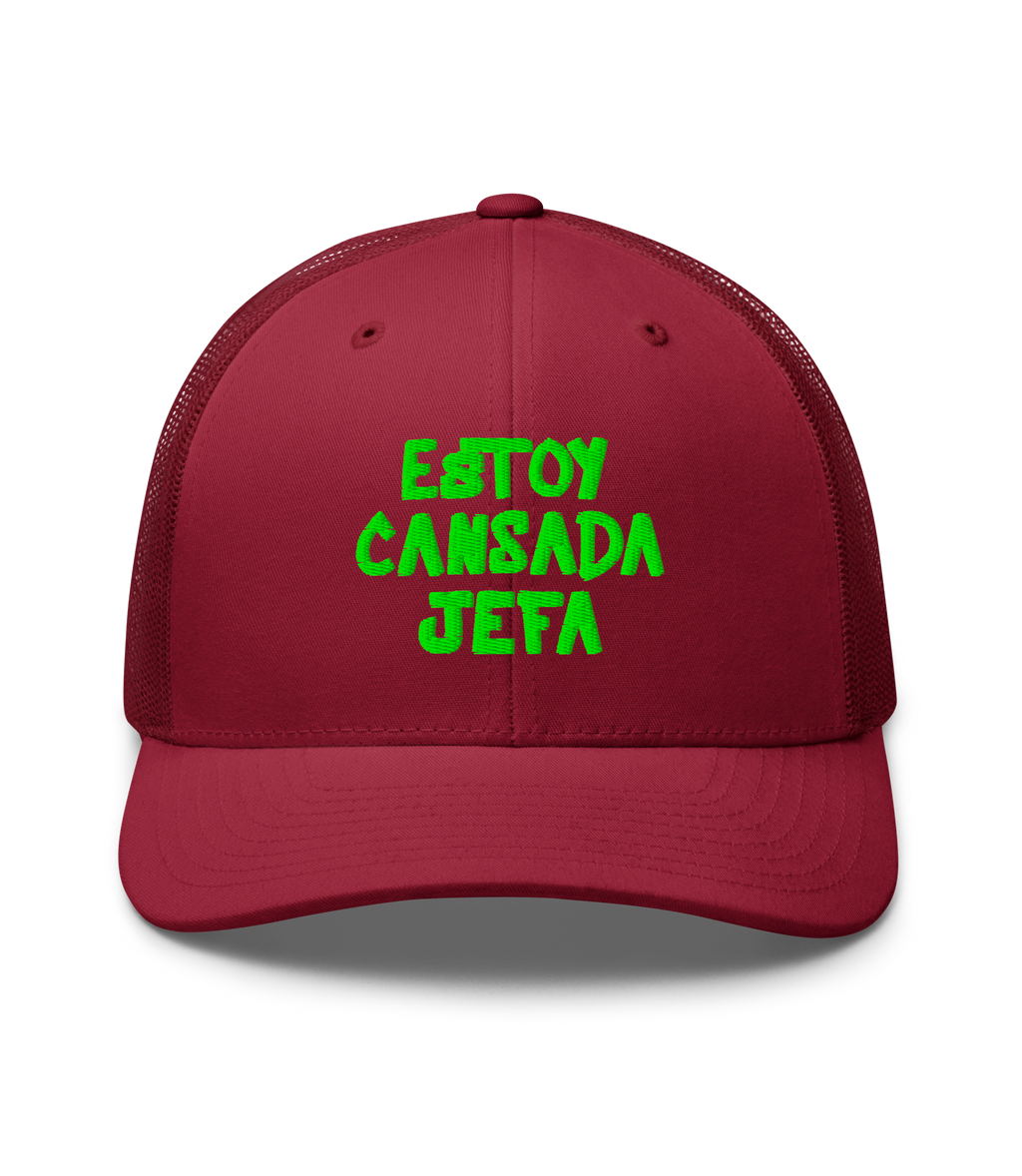 Estoy cansada jefa - Trucker Hat