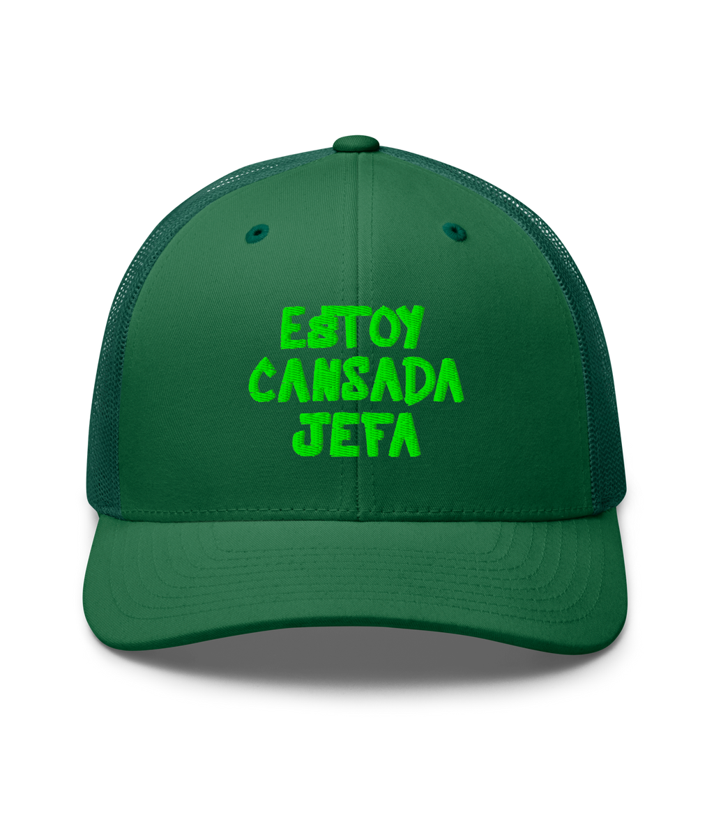 Estoy cansada jefa - Trucker Hat