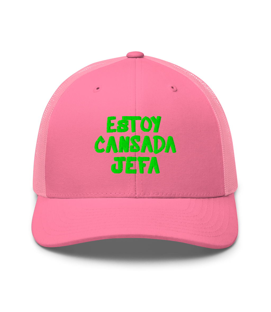 Estoy cansada jefa - Trucker Hat