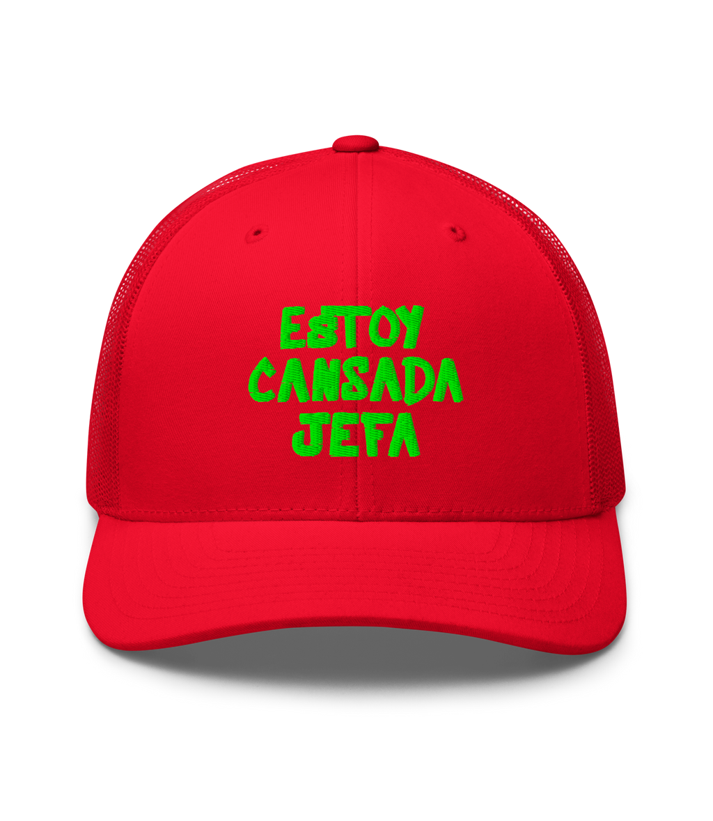 Estoy cansada jefa - Trucker Hat