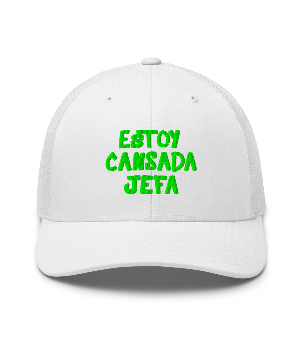 Estoy cansada jefa - Trucker Hat
