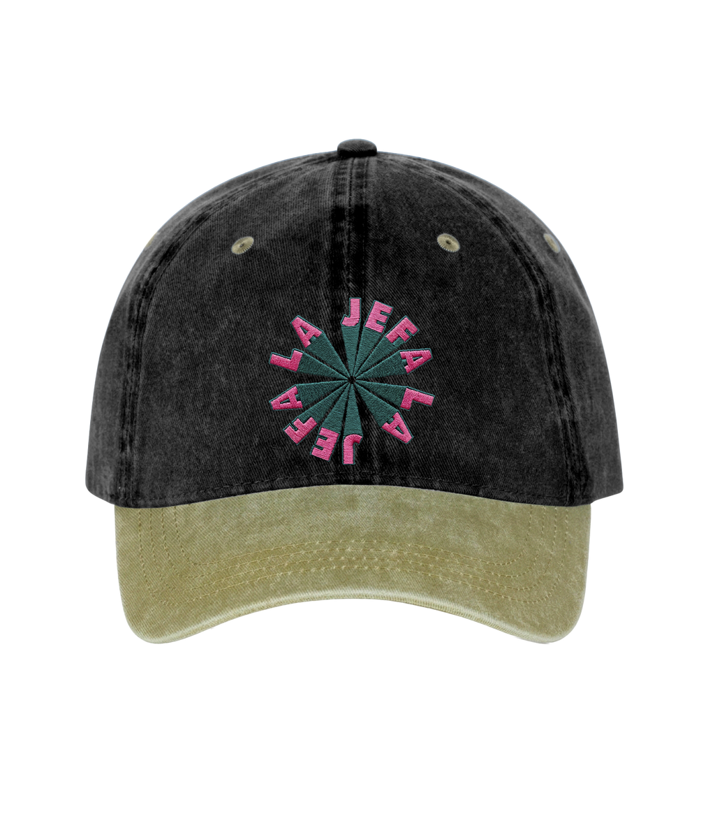 La Jefa - Gorra Deslavada Bicolor