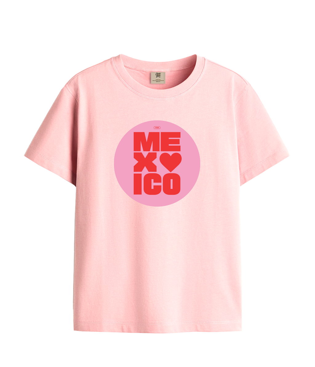 México Love - Camiseta Oversize para mujeres