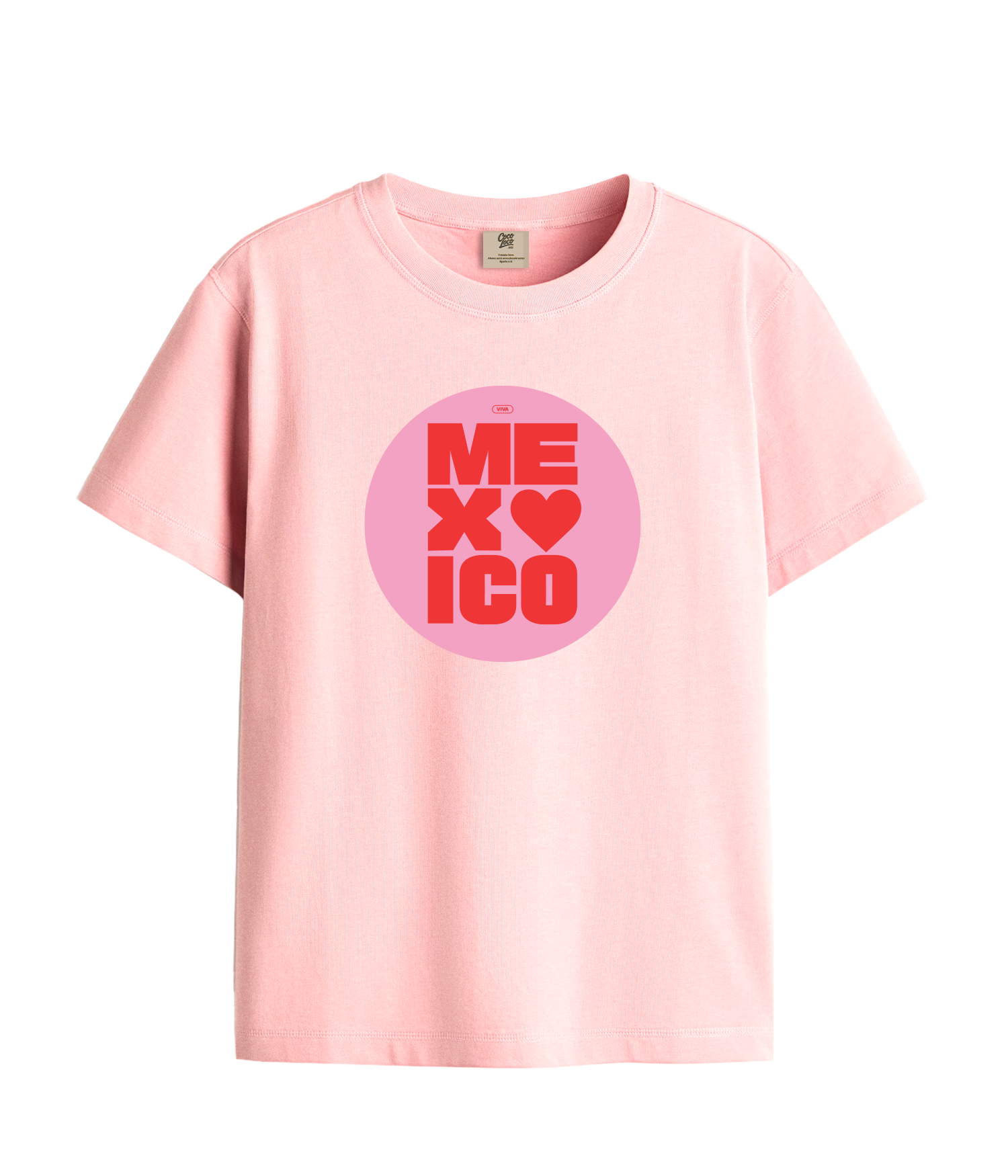 México Love - Camiseta Oversize para mujeres