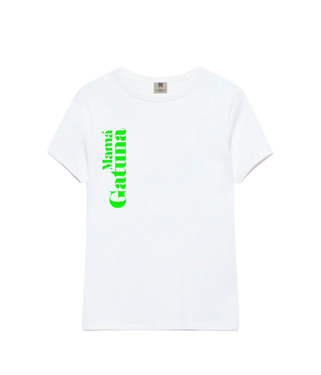 Mamá Gatuna - Fitted T-shirt