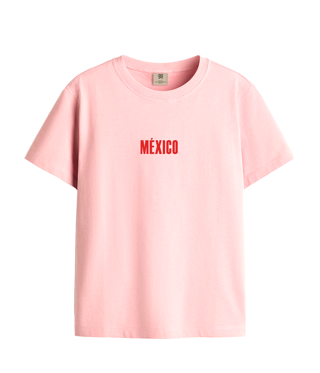 México Red - Camiseta oversize para mujeres
