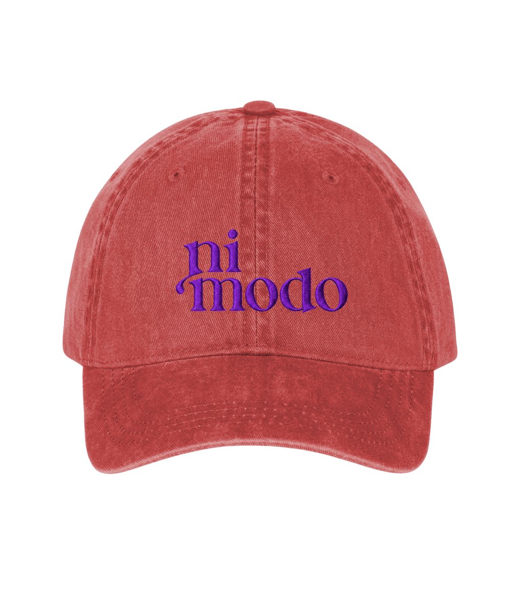 ni modo - Washed Cotton Cap