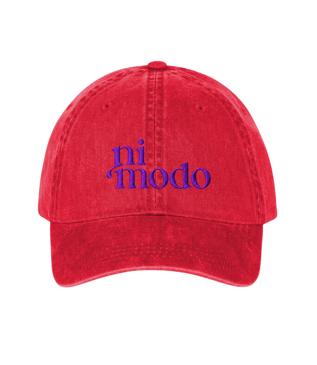 ni modo - Washed Cotton Cap