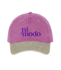 ni modo - Two-Tone Vintage Washed Cotton Cap