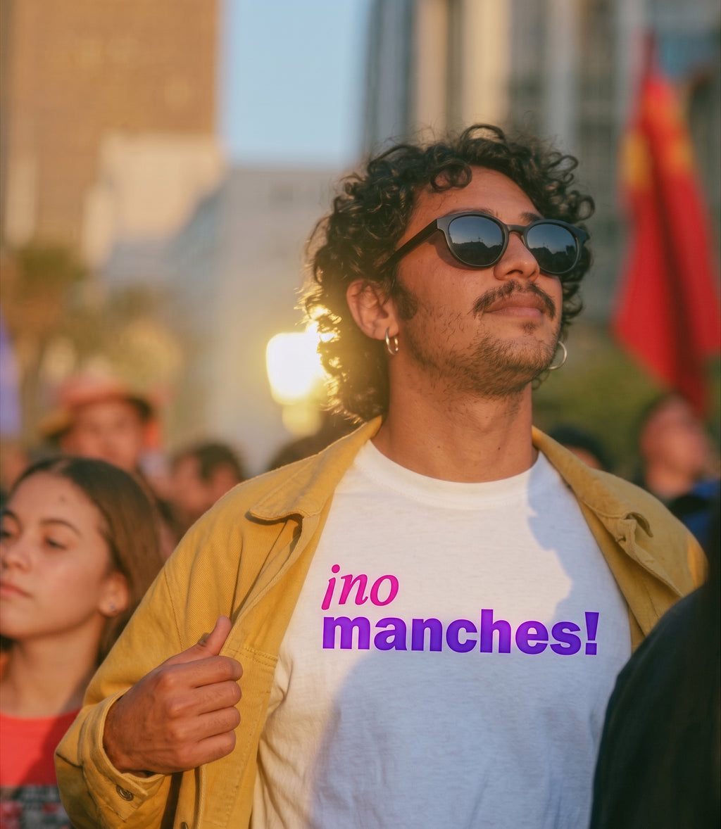¡no manches! - Playera Oversize