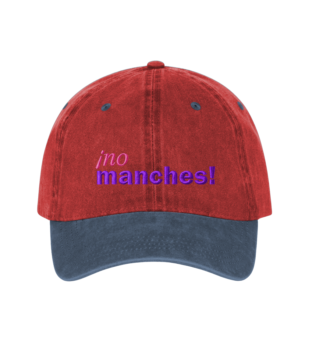 ¡no manches! - Gorra Deslavada Bicolor