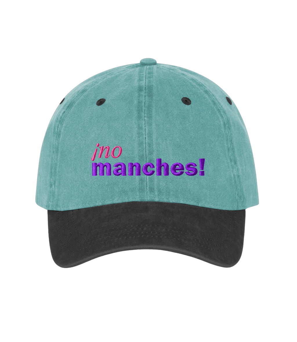 ¡no manches! - Gorra Deslavada Bicolor