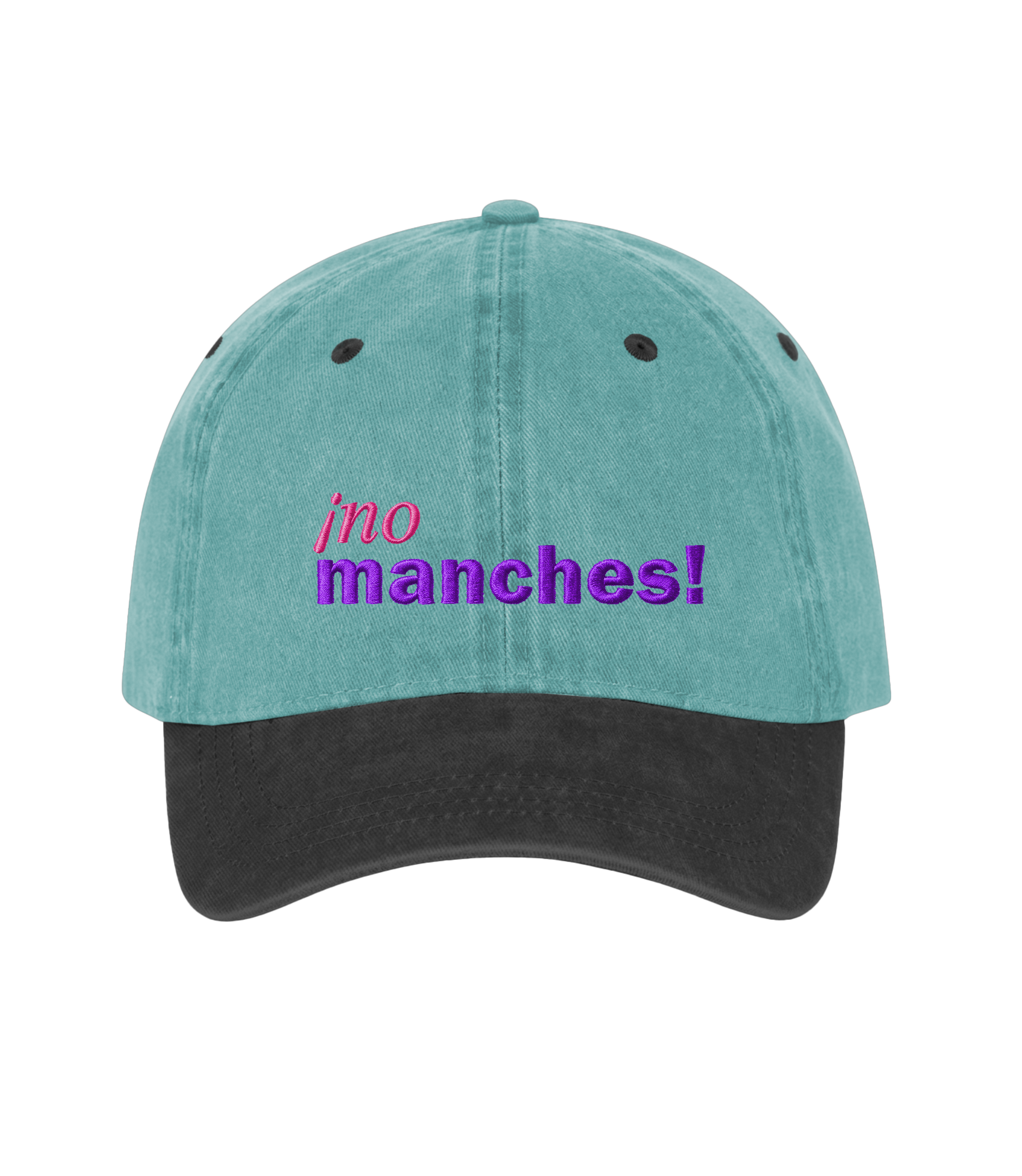 ¡no manches! - Gorra Deslavada Bicolor