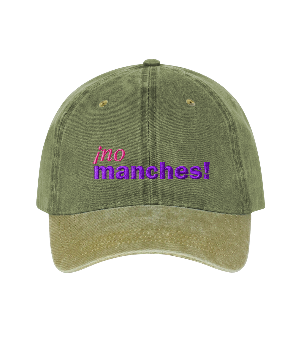 ¡no manches! - Gorra Deslavada Bicolor