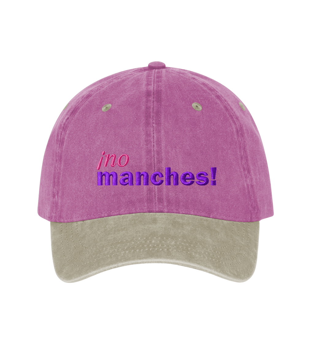 ¡no manches! - Gorra Deslavada Bicolor