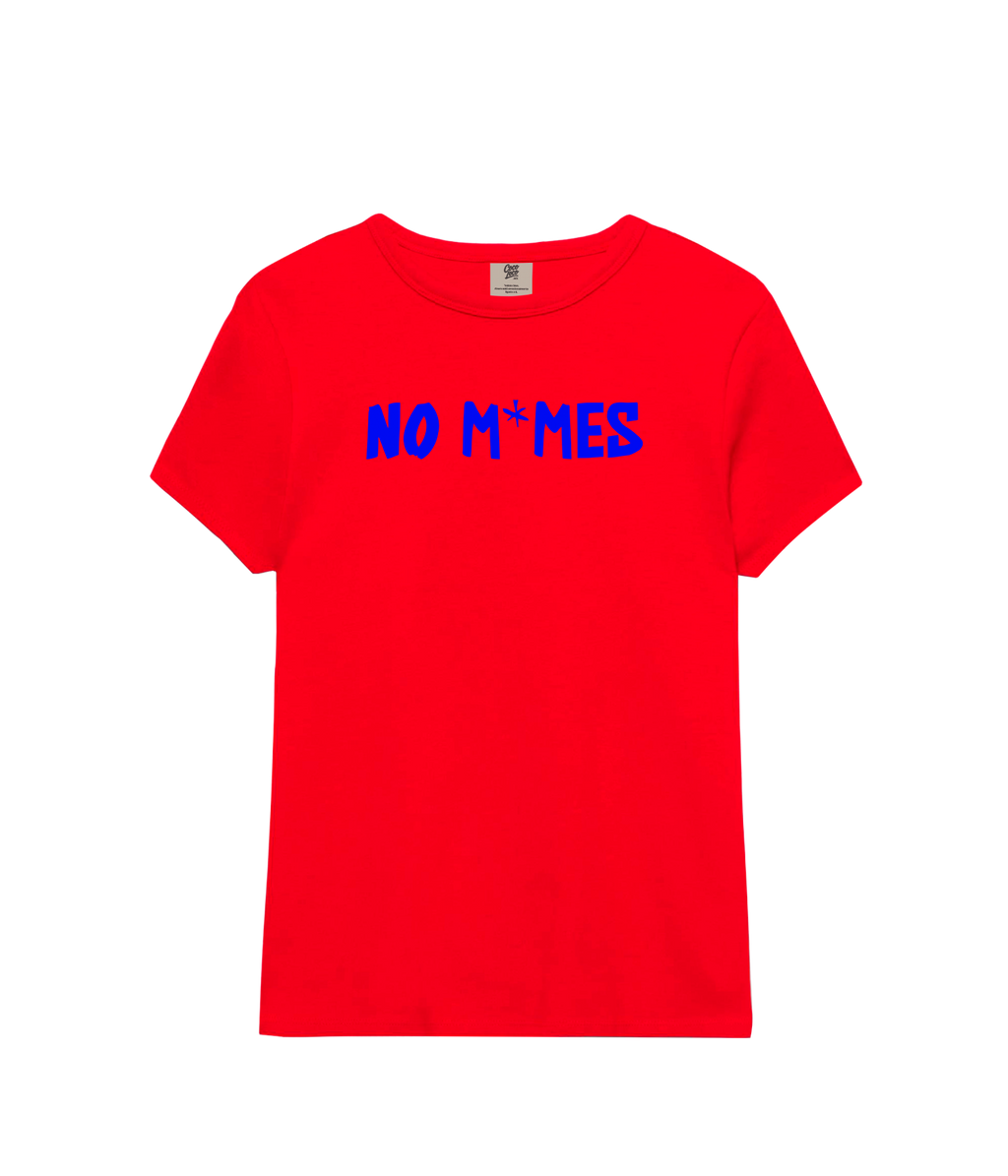 No m*mes - Fitted T-shirt