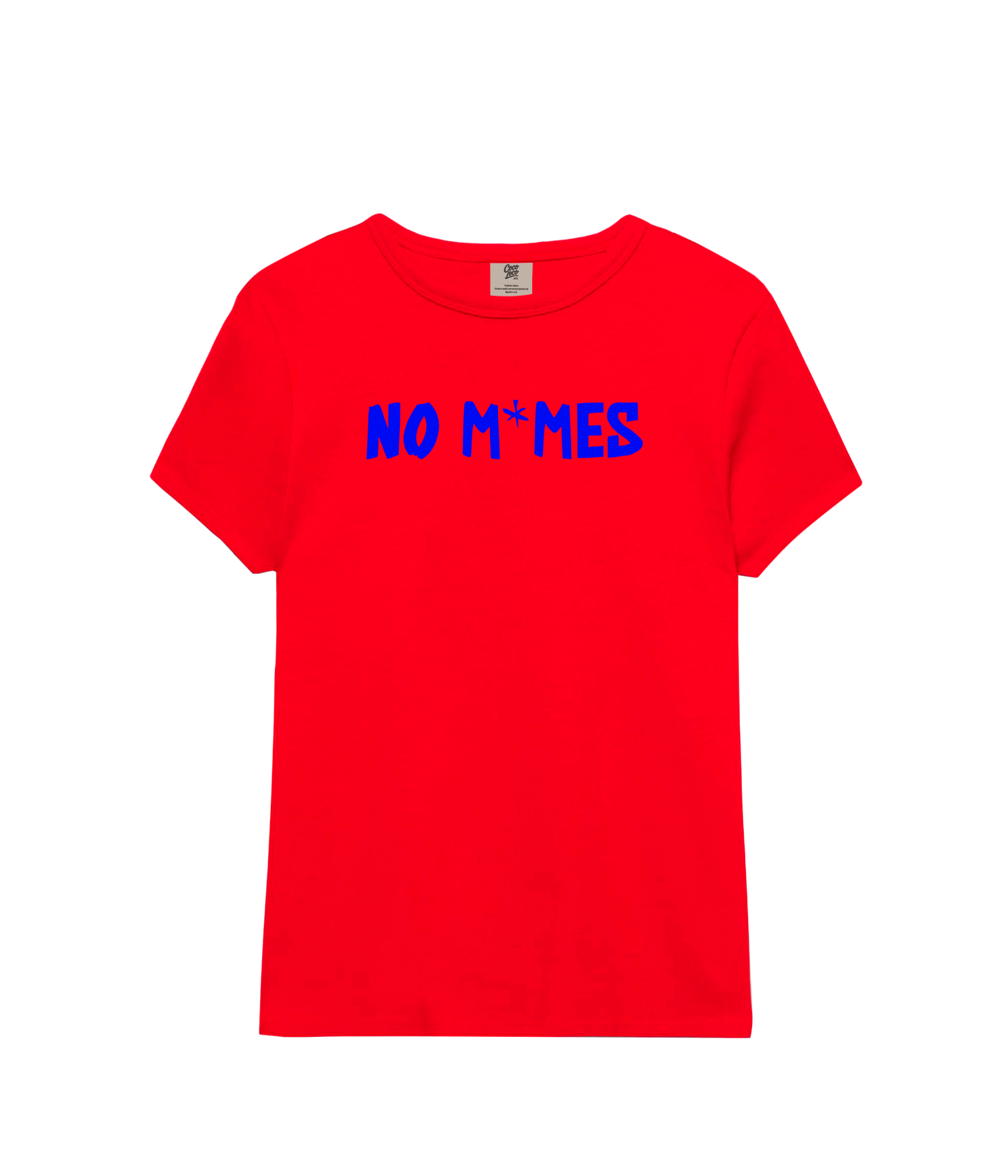 No m*mes - Fitted T-shirt