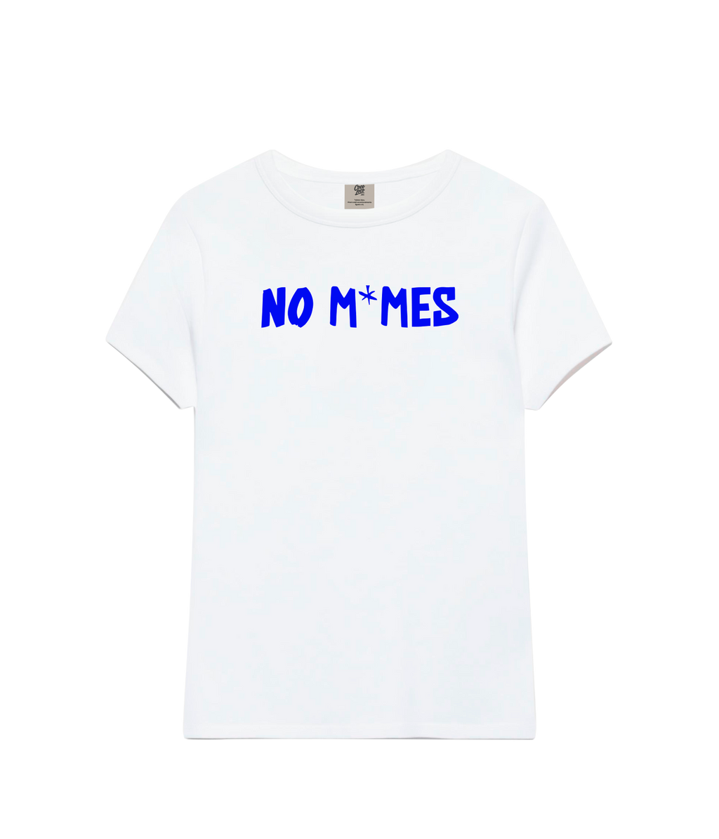 No m*mes - Fitted T-shirt