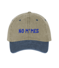 NO M*MES - Gorra deslavada Bicolor