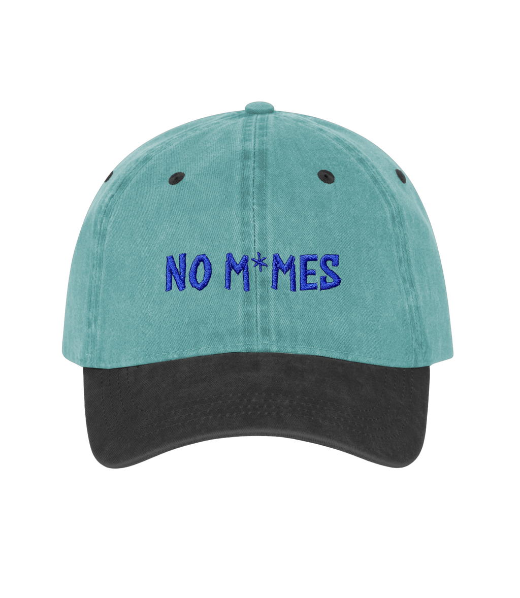 No M*mes - Two-Tone Vintage Washed Cotton Cap