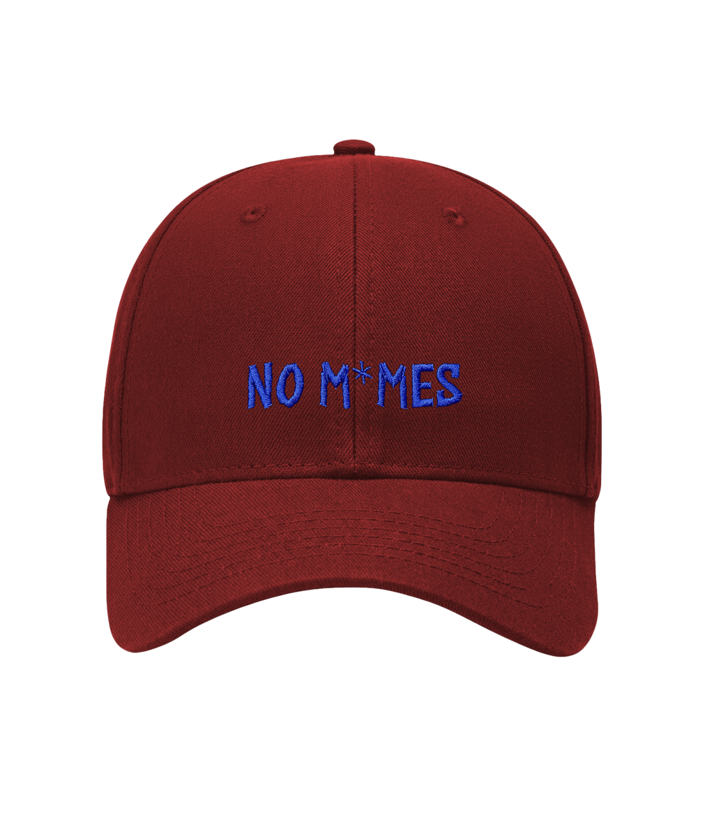 No M*mes - Curved Brim Cap