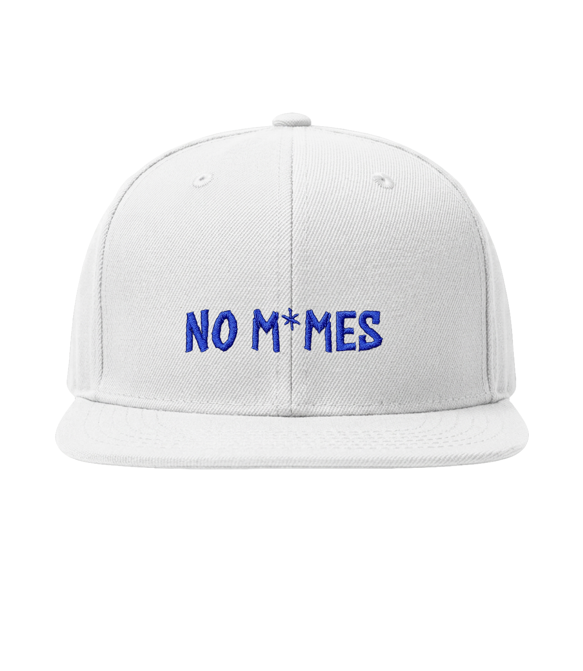 No M*mes - Flat Brim Cap