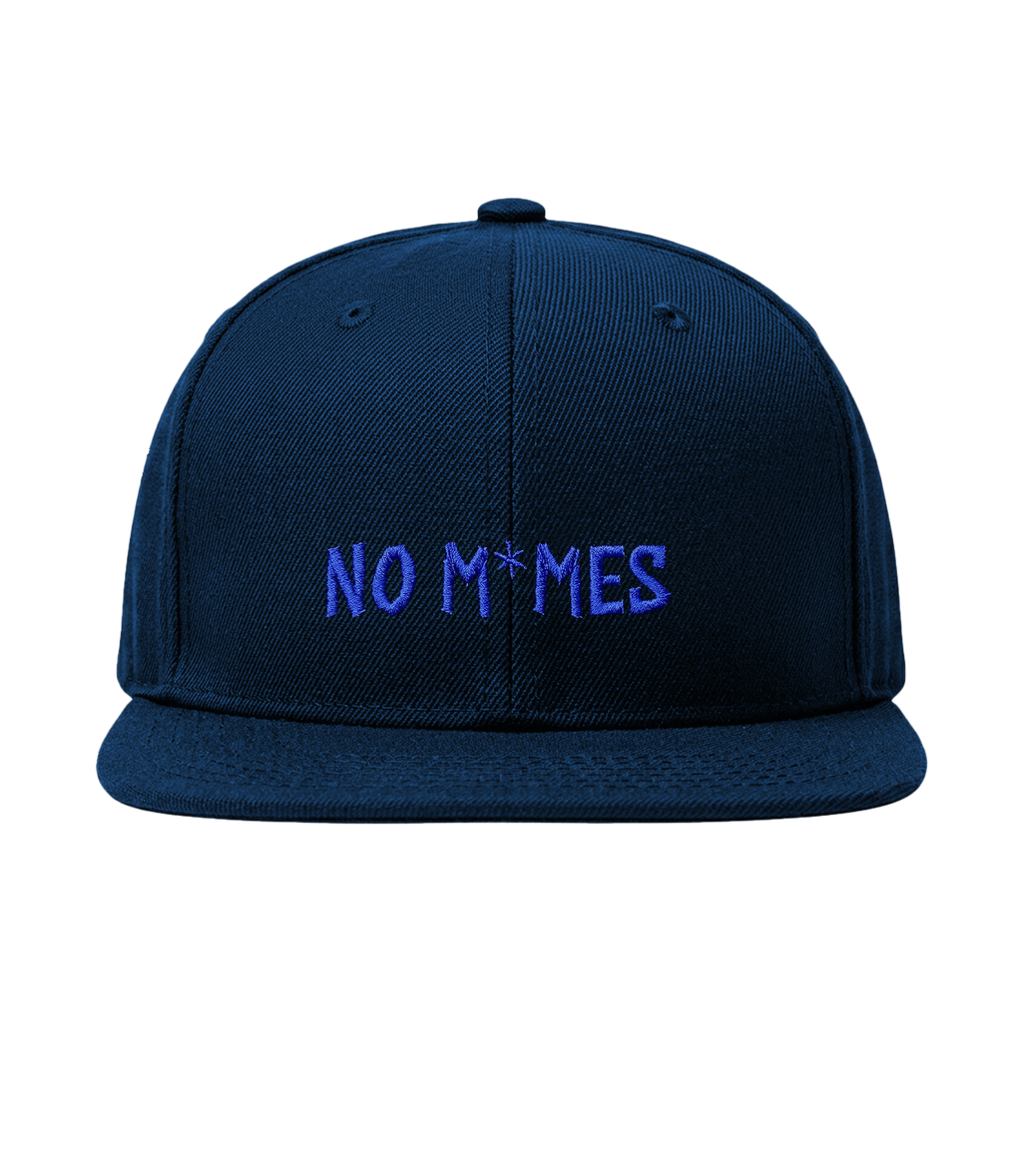 No M*mes - Flat Brim Cap