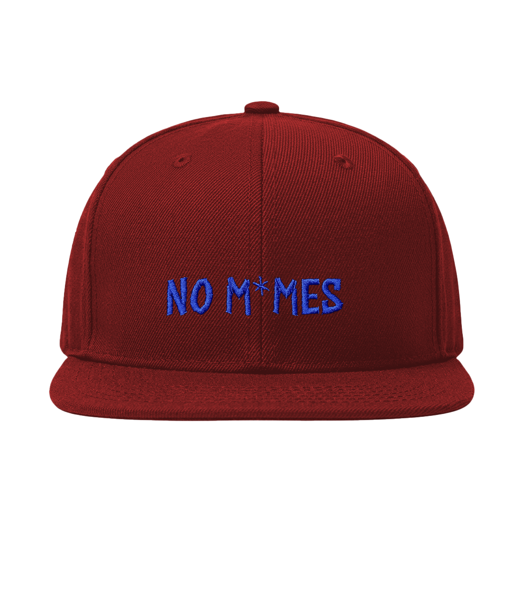 No M*mes - Flat Brim Cap