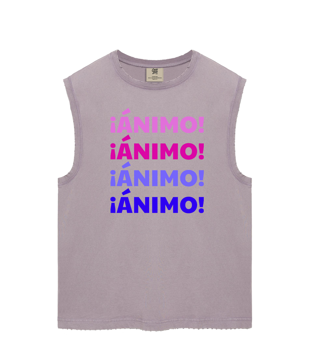 Ánimo - Camiseta sin mangas