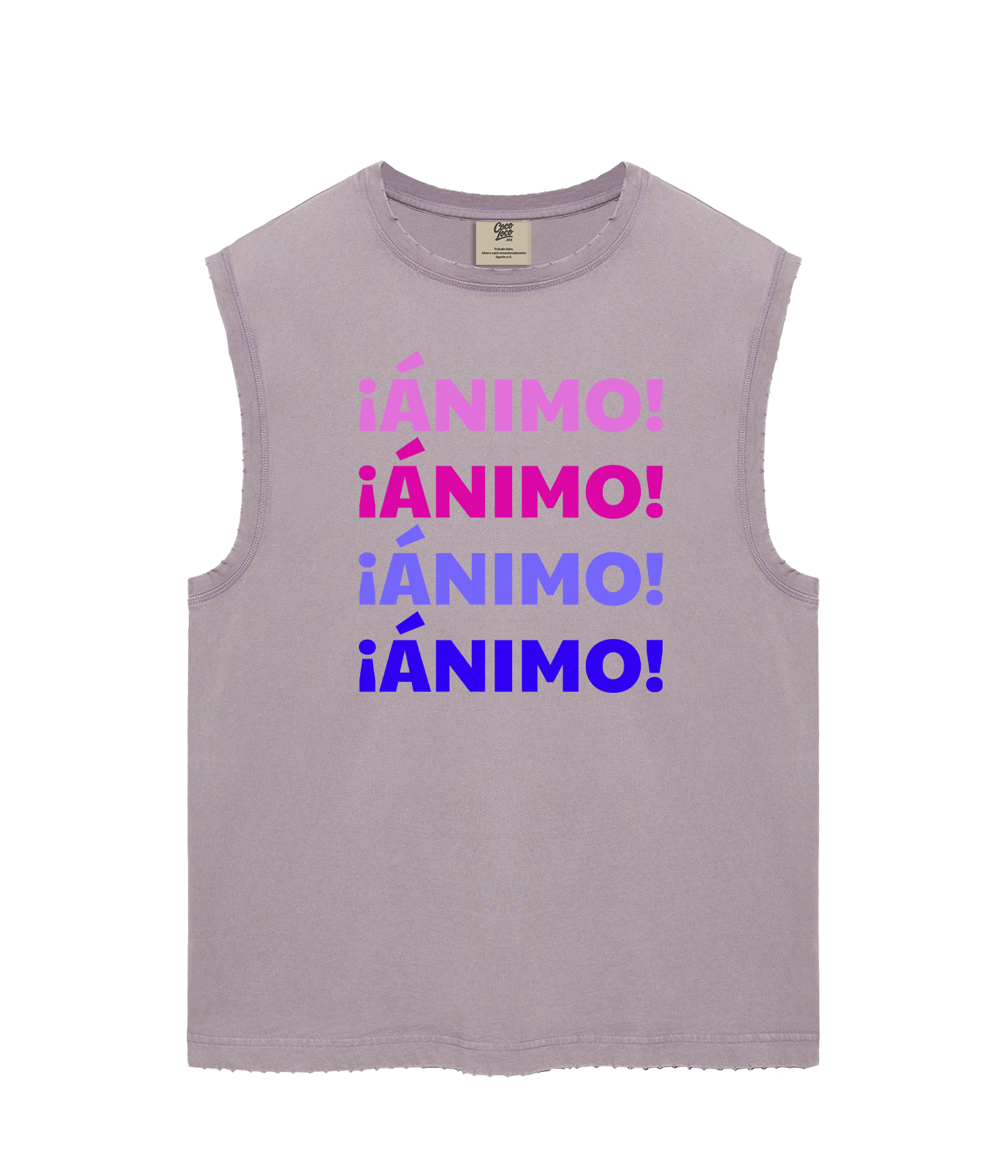 Ánimo - Camiseta sin mangas
