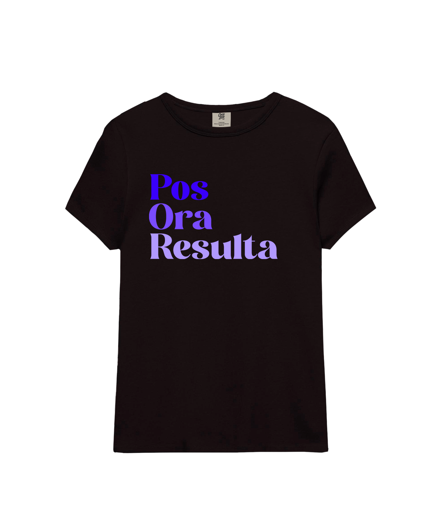 Pos Ora Resulta - Fitted T-shirt