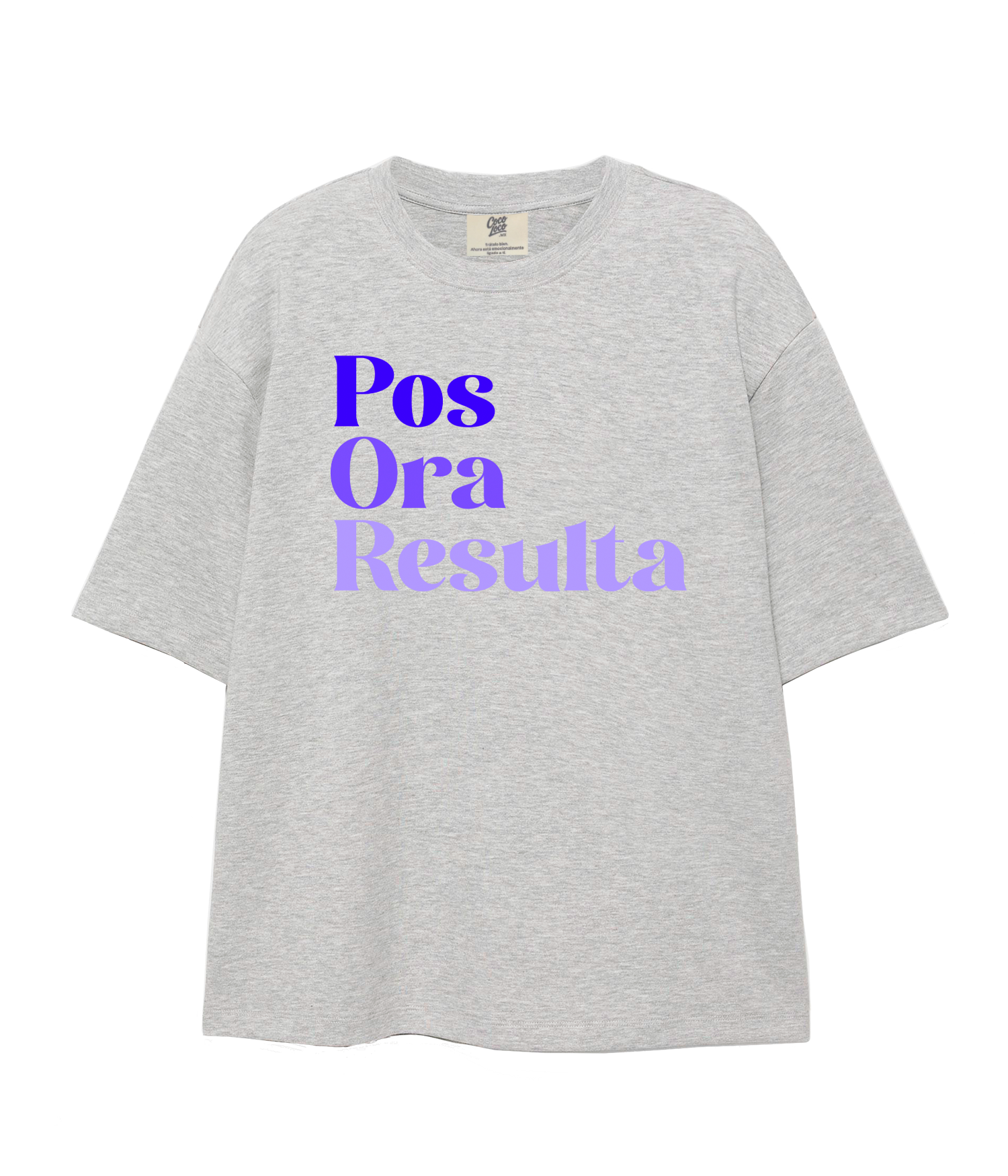 Pos Ora Resulta - Oversize T-shirt