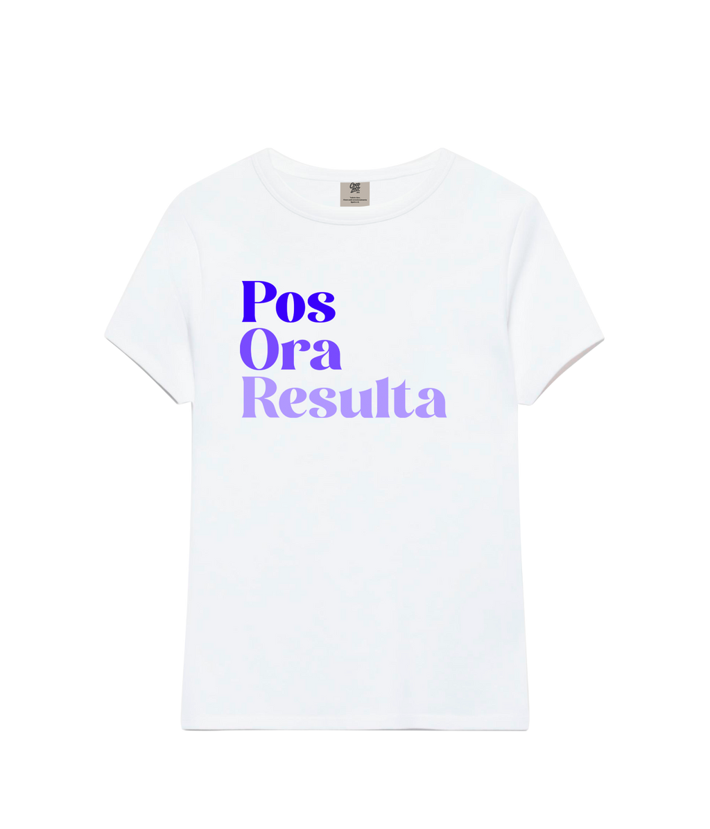 Pos Ora Resulta - Fitted T-shirt