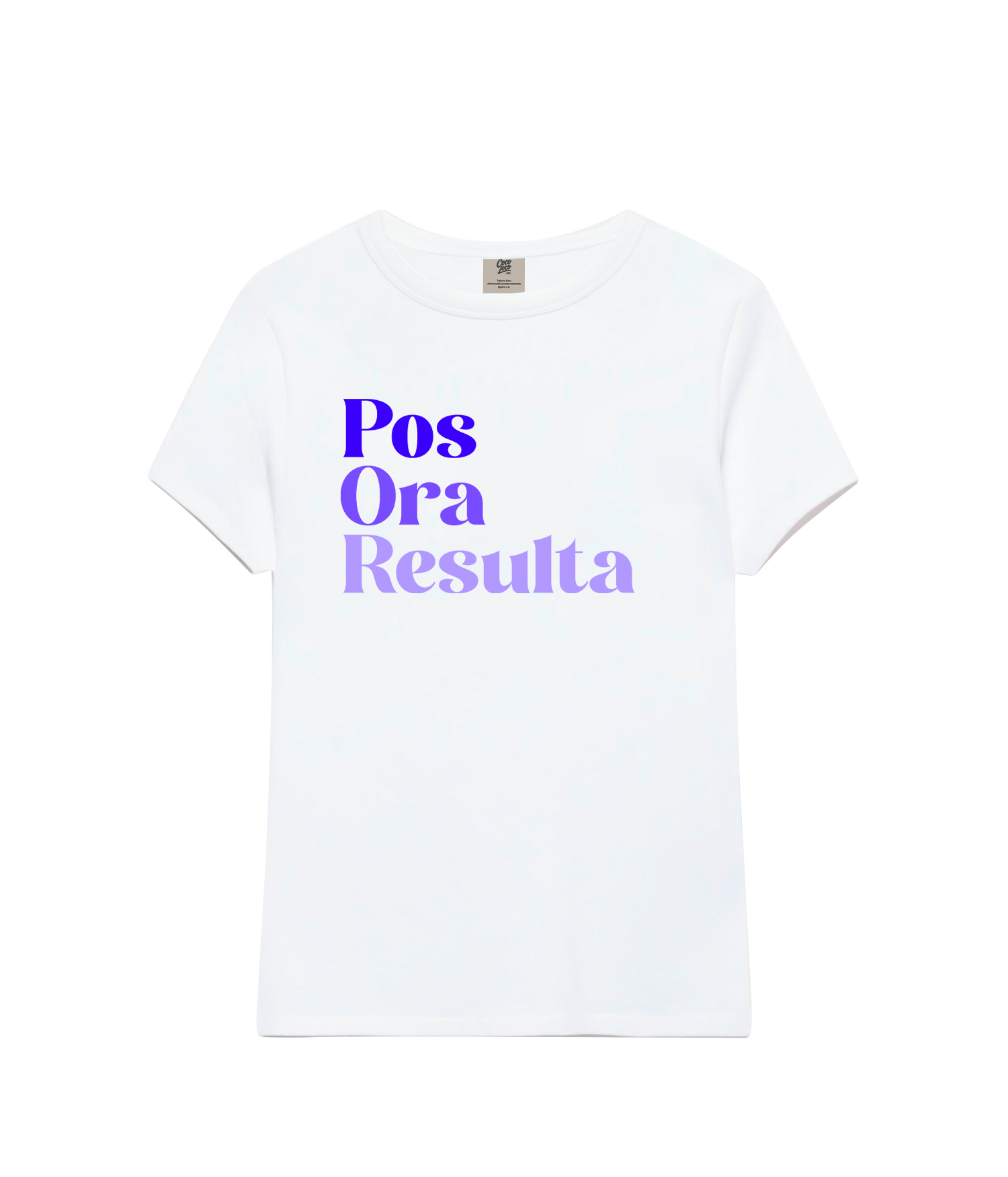 Pos Ora Resulta - Fitted T-shirt