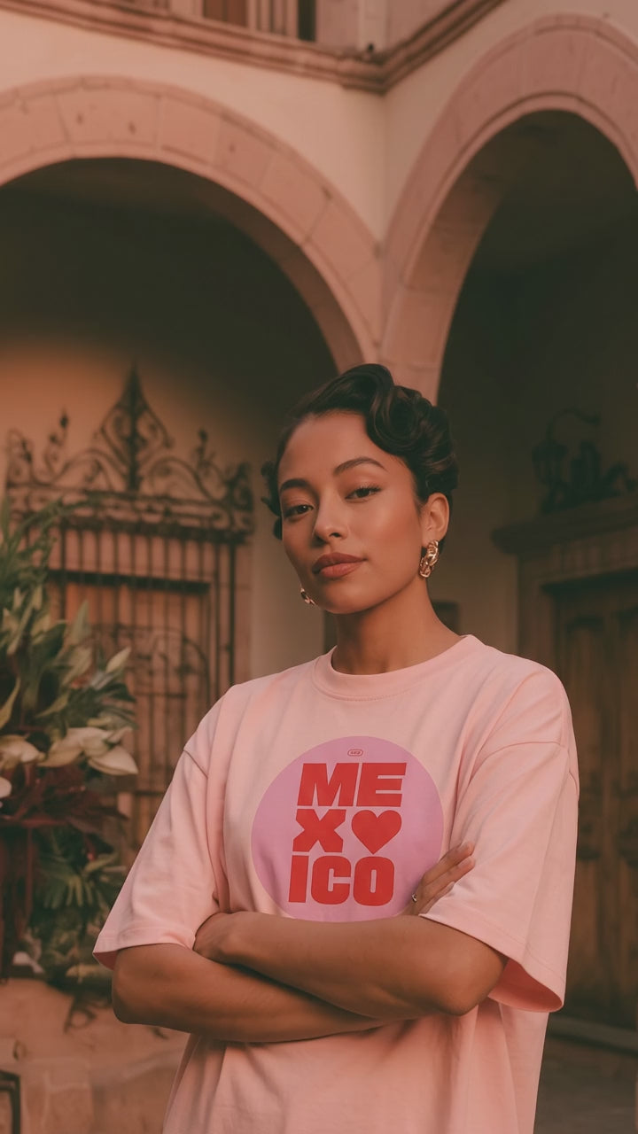 MÉXICO LOVE - Playera para mujer