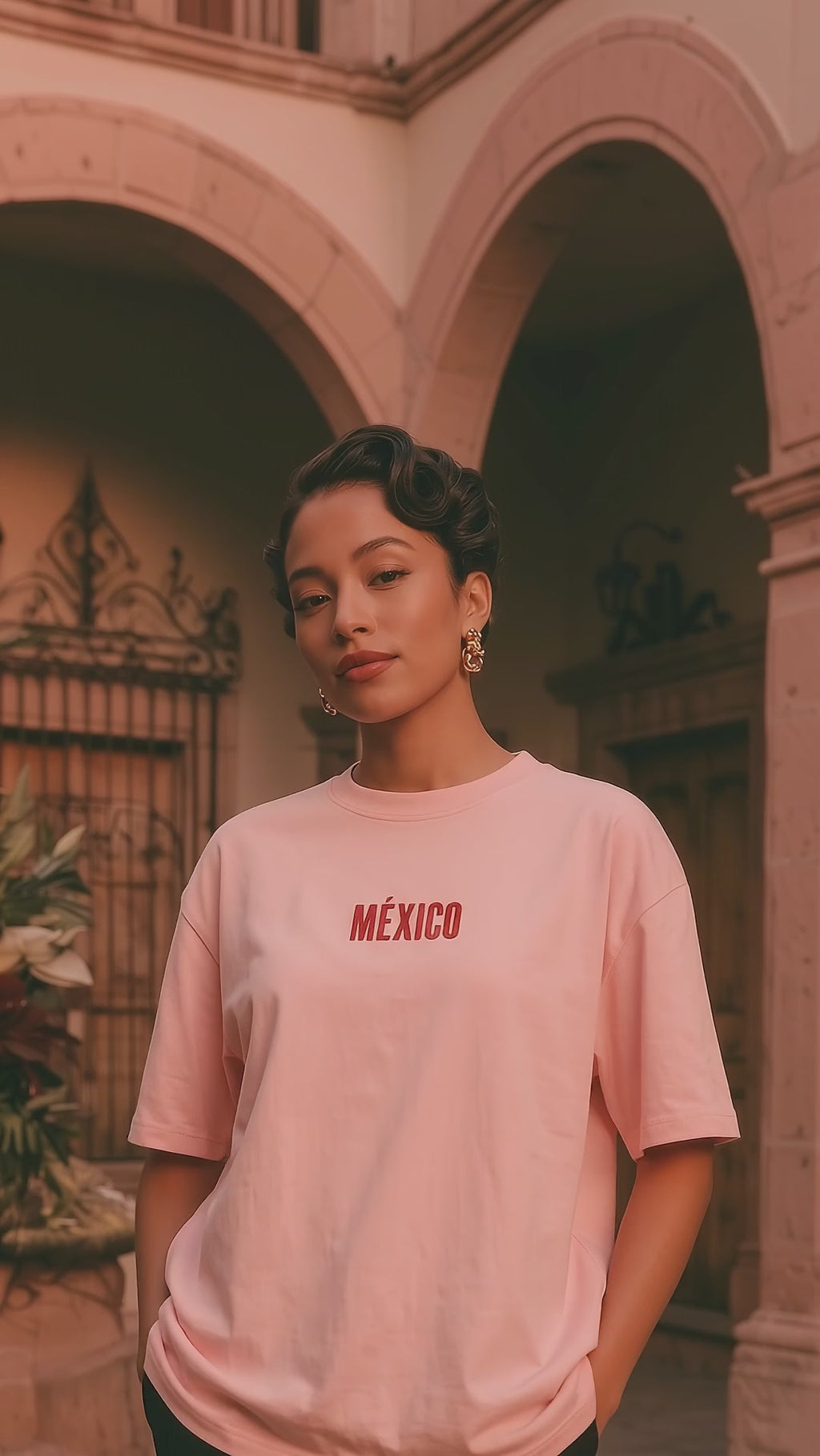 MÉXICO MINIMALISTA - Playera para mujer