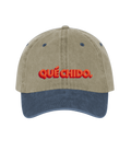 Qué Chido - Two-Tone Vintage Washed Cotton Cap
