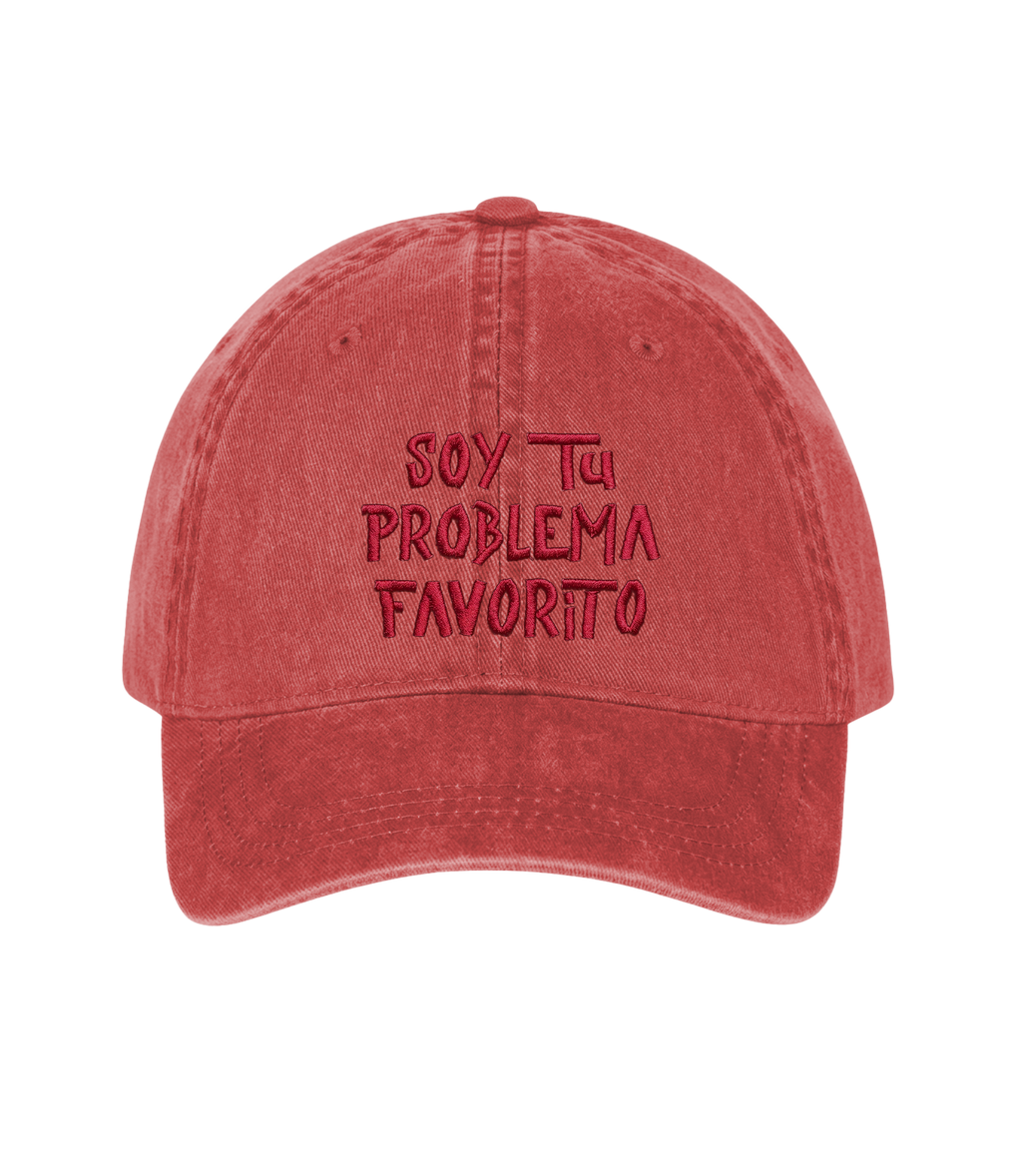 Soy tu Problema Favorito - Washed Cotton Cap