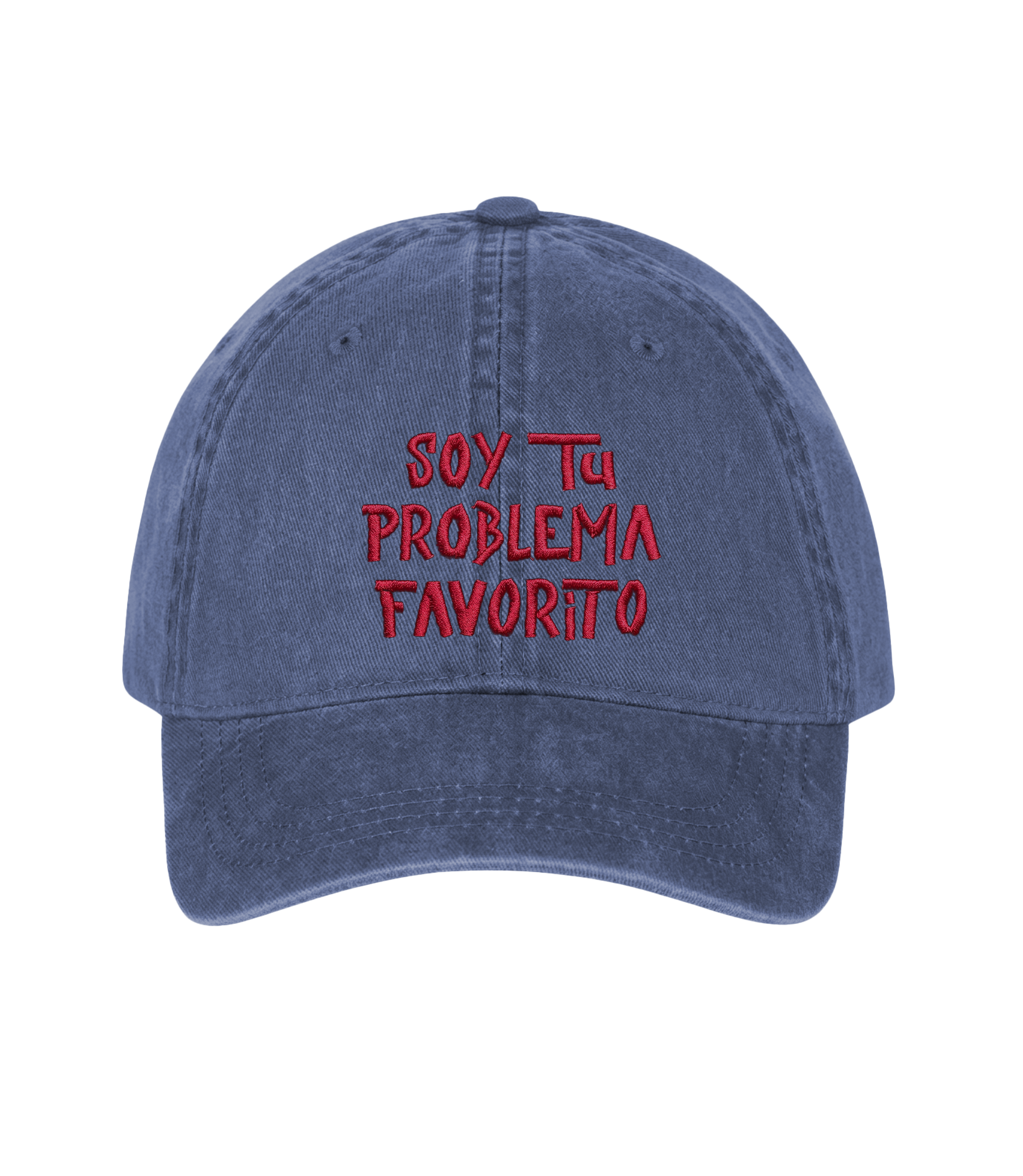 Soy tu Problema Favorito - Washed Cotton Cap
