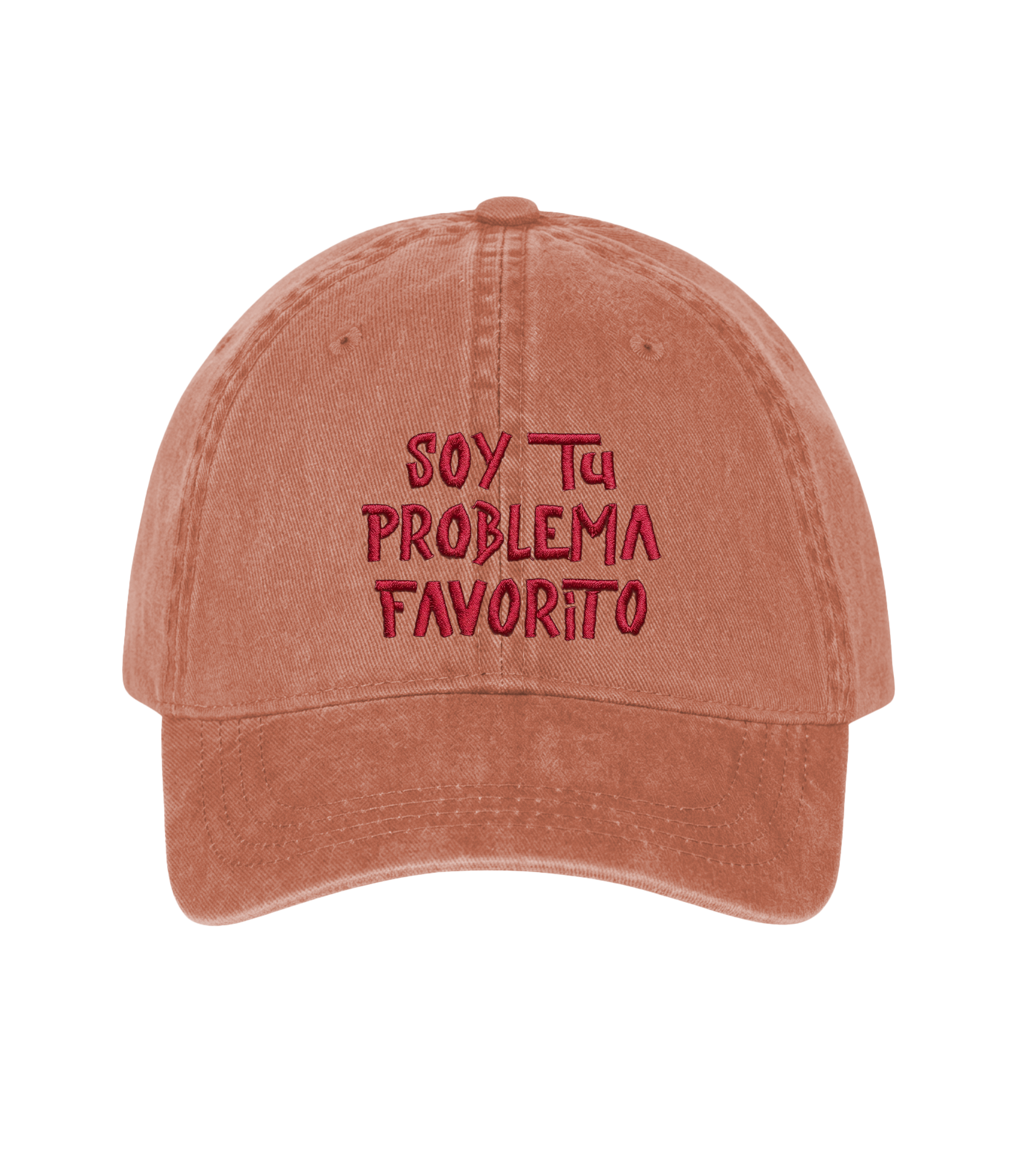 Soy tu Problema Favorito - Washed Cotton Cap