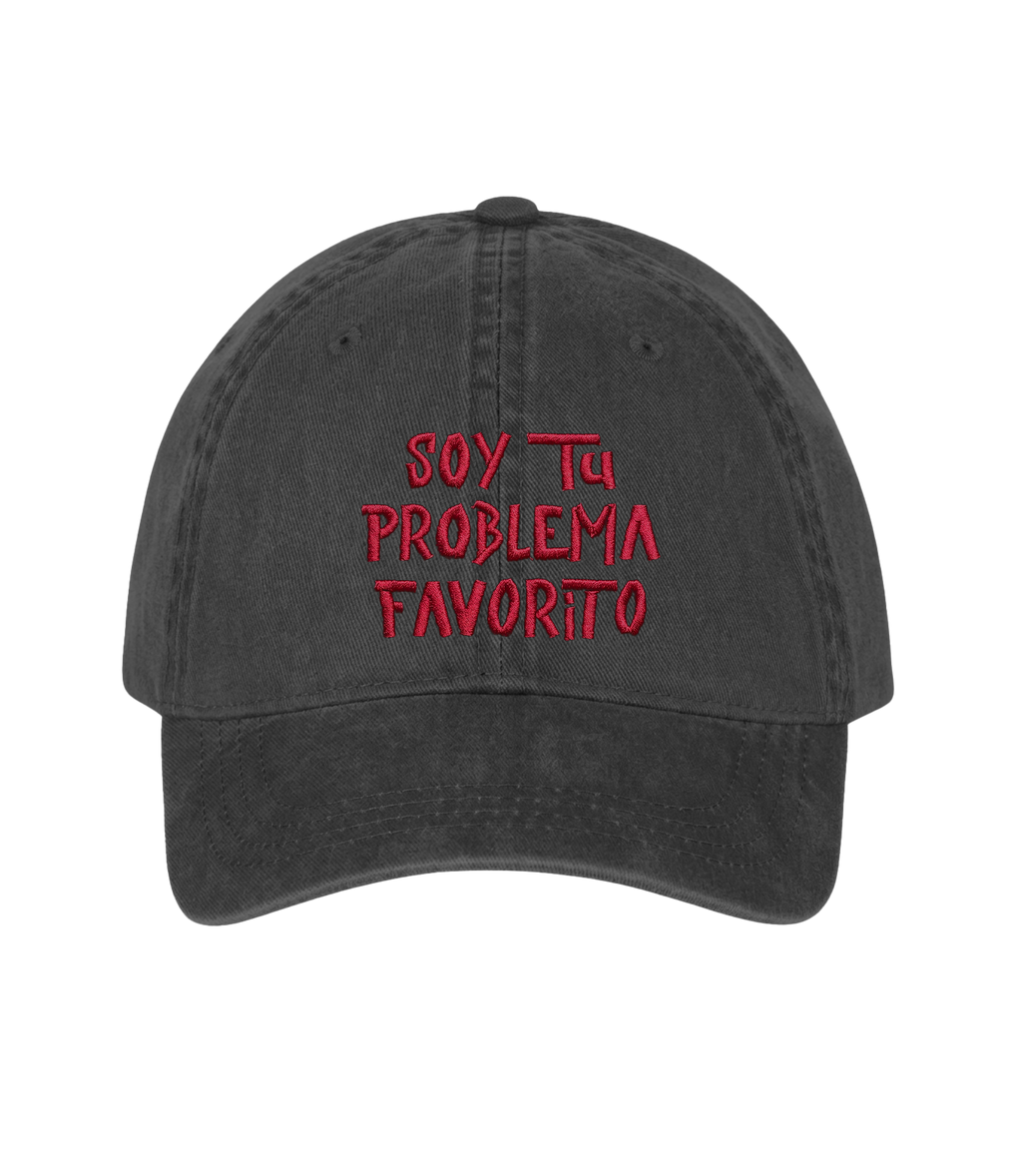 Soy tu Problema Favorito - Washed Cotton Cap