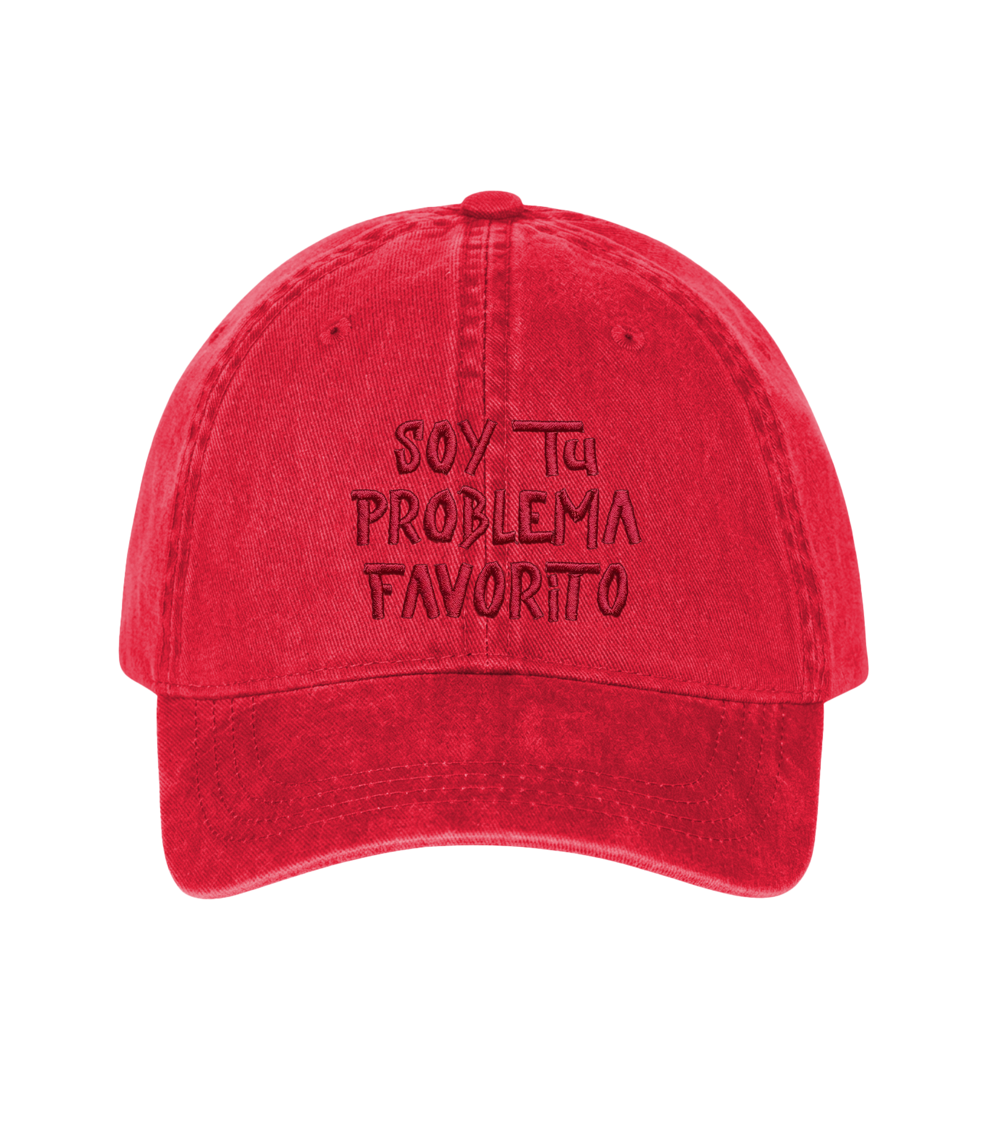 Soy tu Problema Favorito - Washed Cotton Cap
