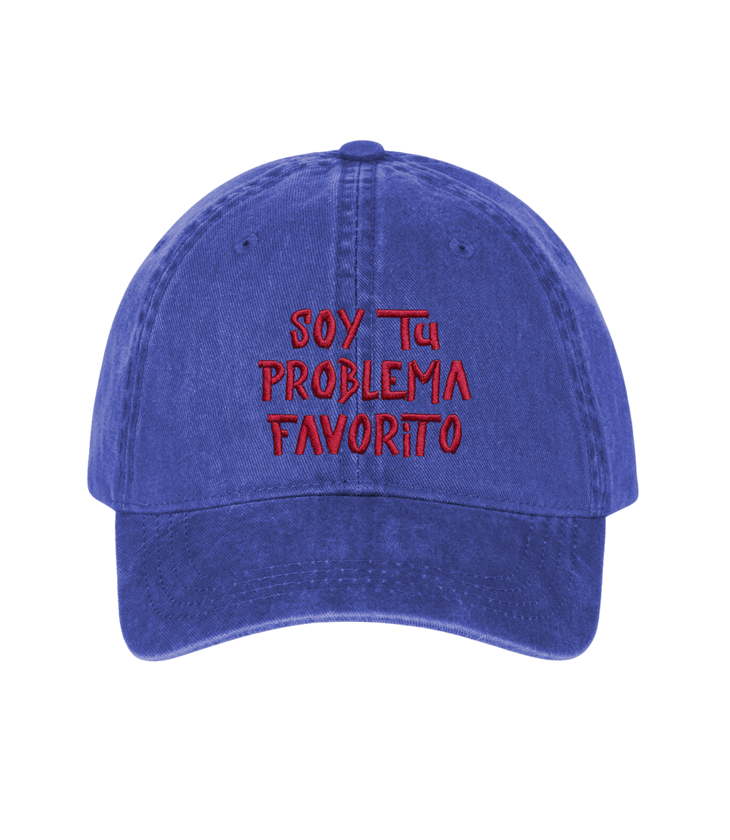 Soy tu Problema Favorito - Washed Cotton Cap